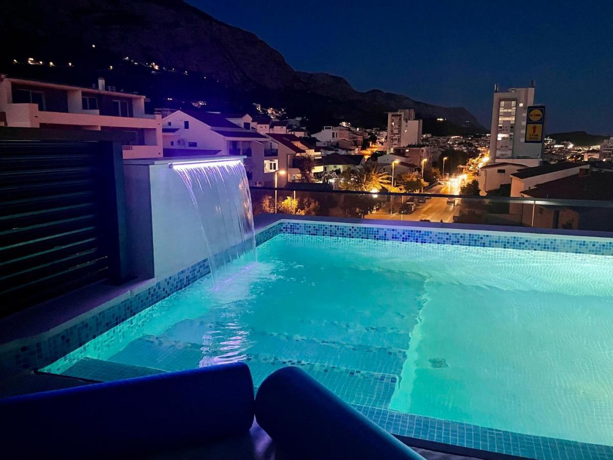 Skypool Suite 77 With Private Pool Makarska Exterior foto